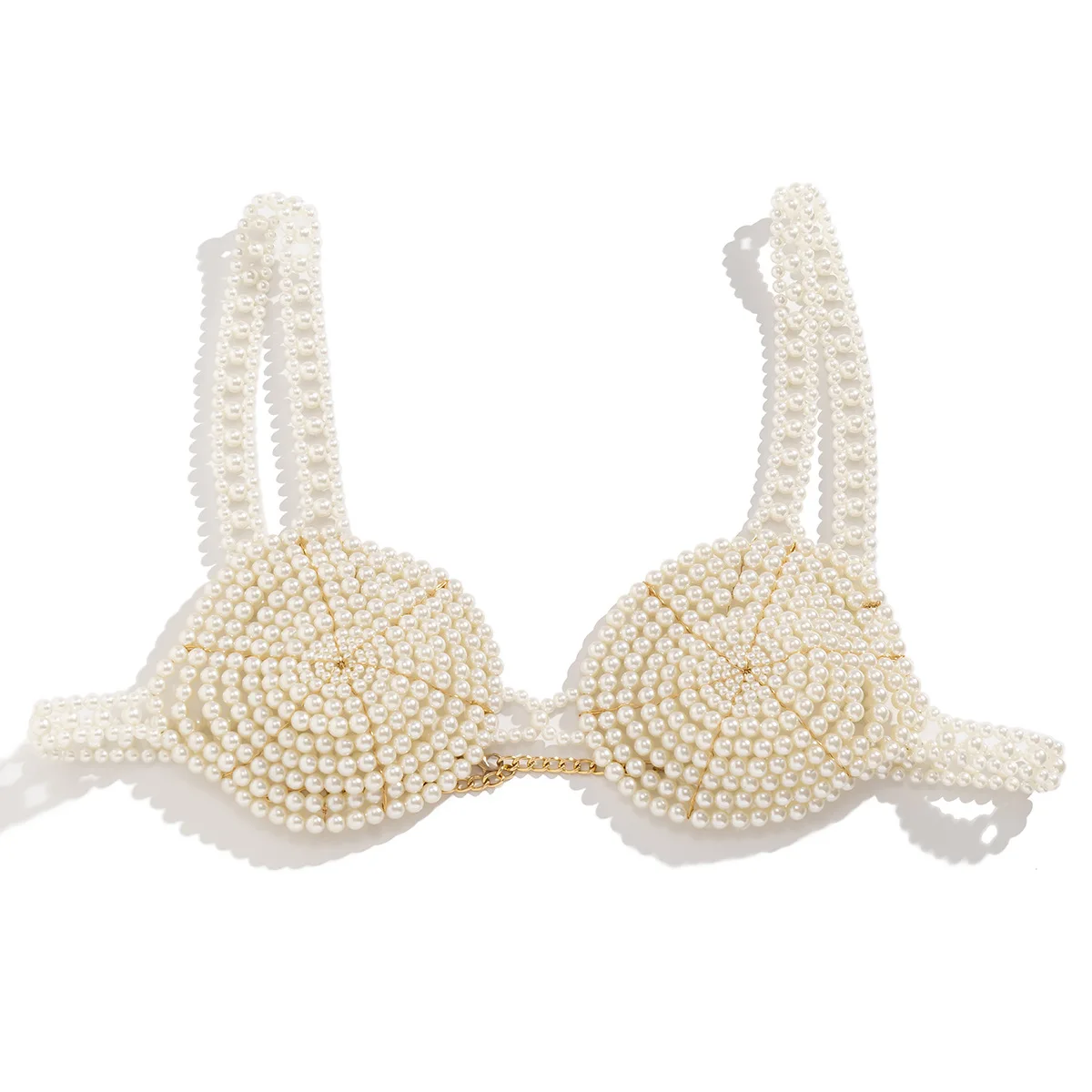 Female Nightclub Sexy Rhinestone Bra Lingerie Jewelry Accessories Luxury Shiny Full Diamond Underwear Sets