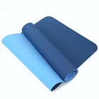 Natural Eco Friendly 6mm Thickness Waterproof Non-Slip Natural TPE Yoga Matt Target Yoga Mats Amazon Home Gym Yoga Roll