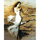 Oil Painting DIY Digital Canvas Art Oil Painting By Numbers 3d Sexy Nude Girls Picture