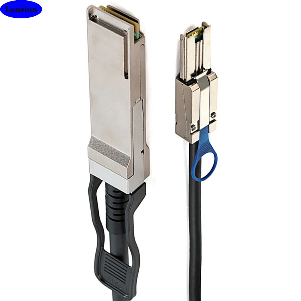 Qsfp 40g Sff8436 To Mini Sas Hd Sff8088 Adapter Cablefor Ds4243 And