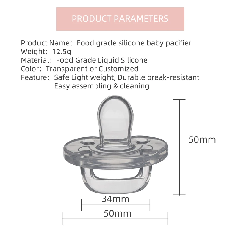 Custom wholesales Silicone Products Mouth sleep Dummy chupete Baby pacifer Soother breast like Pacifier