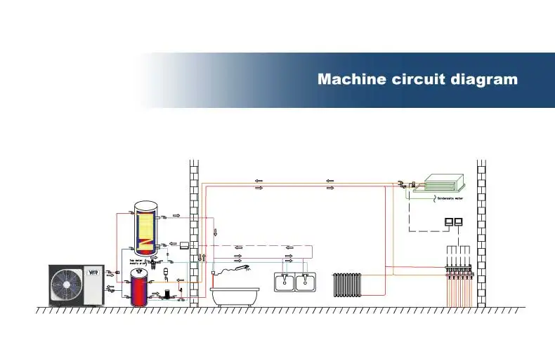 Water Heater, YKR, R32, DHW, WIFI - detail 24