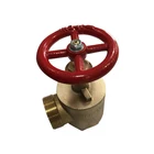 High Quality 2 1/2'' Inlet Male Outlet Female FM UL ULC Certification Brass Fire Production Angle Hose Valve