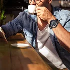 Hot Selling Men's Watches 3 Eyes 6 Pin Sport Watch Waterproof Alloy Multi-function Watch