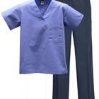 Uniform Custom Washable Hospital Uniform Short-sleeved Good Sewing Unisex Doctor Nurse Scrub Suit Mix And Match Color