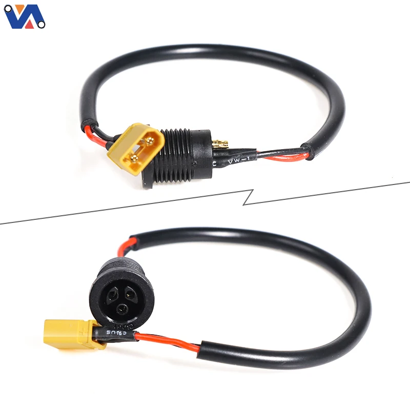 charging port b version for kukirin g3 pro 3 pin connector e scooter parts wholesale-5