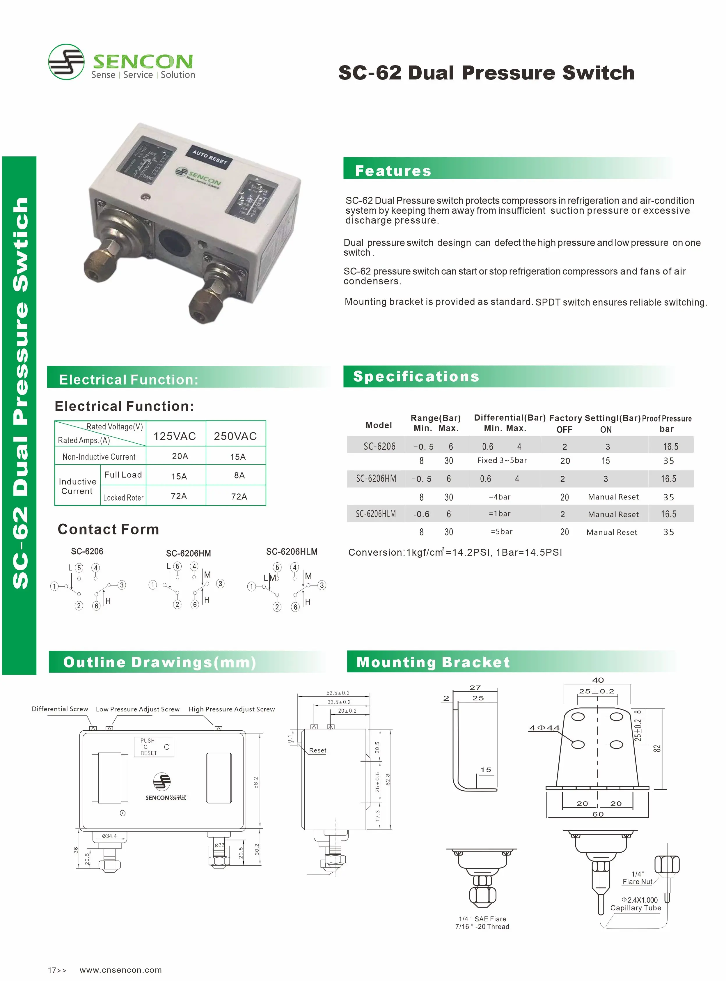 Control for Refrigerant Pump, SC-60/61/62, HAVC - detail 6