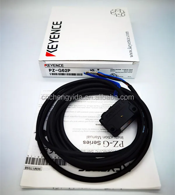 Keyence Pz G62p Built In Amplifier Photoelectric Sensors Pnp New