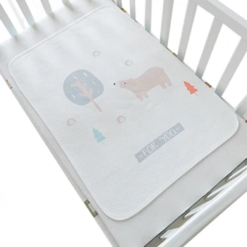 15 Years Experience Factory Customized Print Cotton Baby Changing Mat Baby Urine Changing Pad Cover