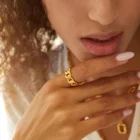 Ring Wedding Rings High Quality Trendy Style Luxurious Simple Design S925 Ring Wedding Ring For Unisex