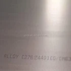 Nickel Nickel Sheet Price Nickel Alloy C276 C22 C4 Hastelloy X Plate / Sheet Price
