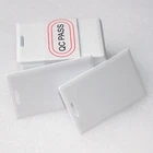 Smart Cards Card 13.56Mhz Smart Business PVC 1.8mm Thick White Cards Long Range Contactless Blank NFC Rfid IC Card