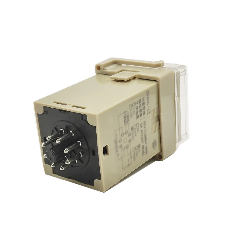 product professional manufacturers provide programmable dh48s time relays with dc12v sockets miniature protective sealed 3 years 100g-3