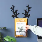 Wall Good Quality Fashionable And Practical Wood Antler Wall Decoration
