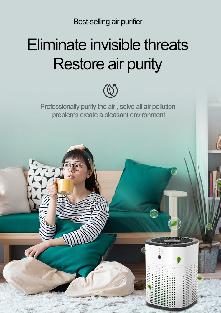 Air Purifier, HEPA, Electric, Plastic - detail 4