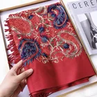 Scarf Scarf Classic Oem Soft Spring Thin Style Wholesale Custom Ladies Scarf Cashmere Scarves