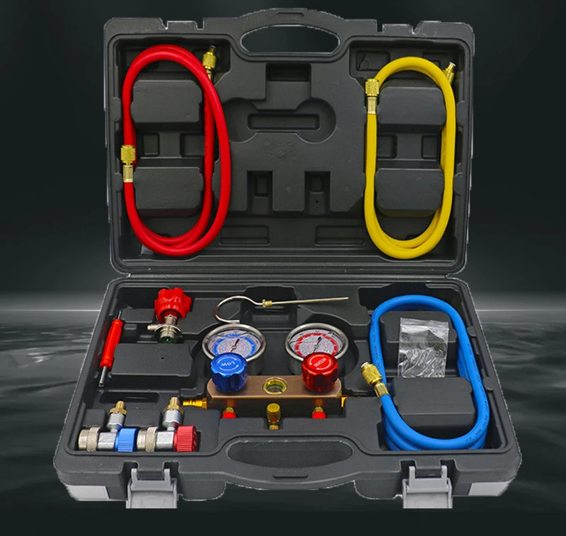 Car Air Conditioner Fluoride Tool Set Universal Quick Release