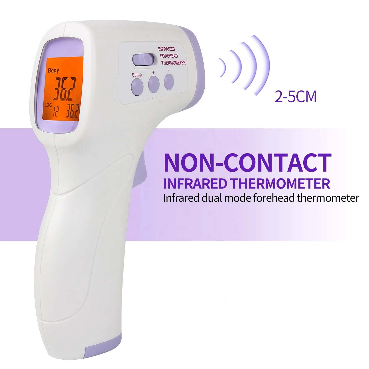 DIKANG Infrared Thermometer for Body and Surface Temperature