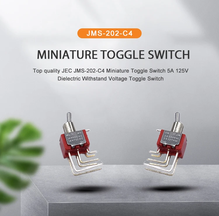 JEC JMS-202-C4 SPDT ON ON Transmitter small Toggle Switch