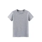 T-shirt Sublimation Printing Blank O-Neck Gray Polyester Men T-shirt