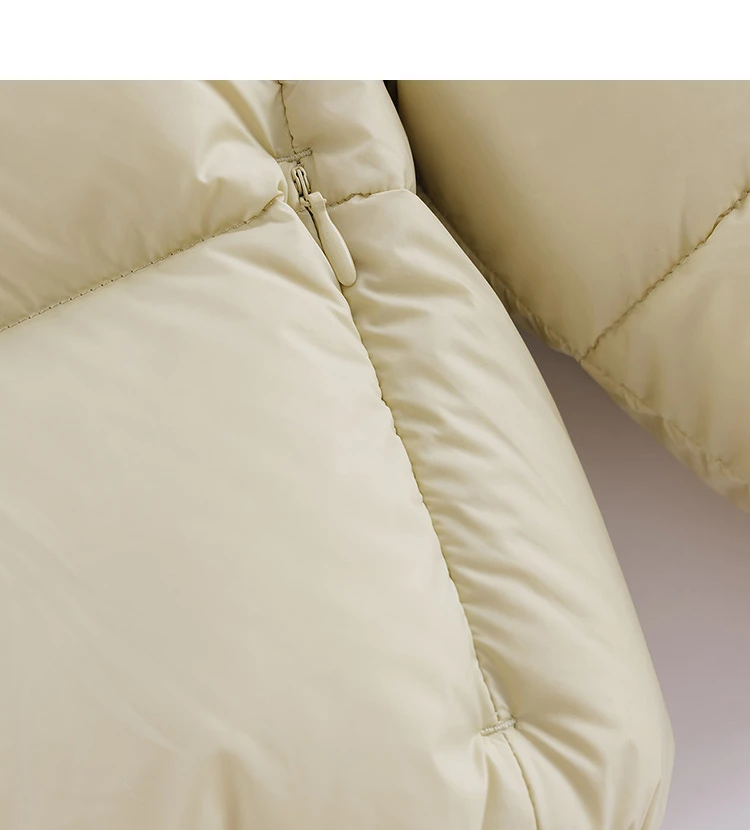 (three Proof Fabric) Marc&janie Girls' Winter Thick Ultra Light Warm