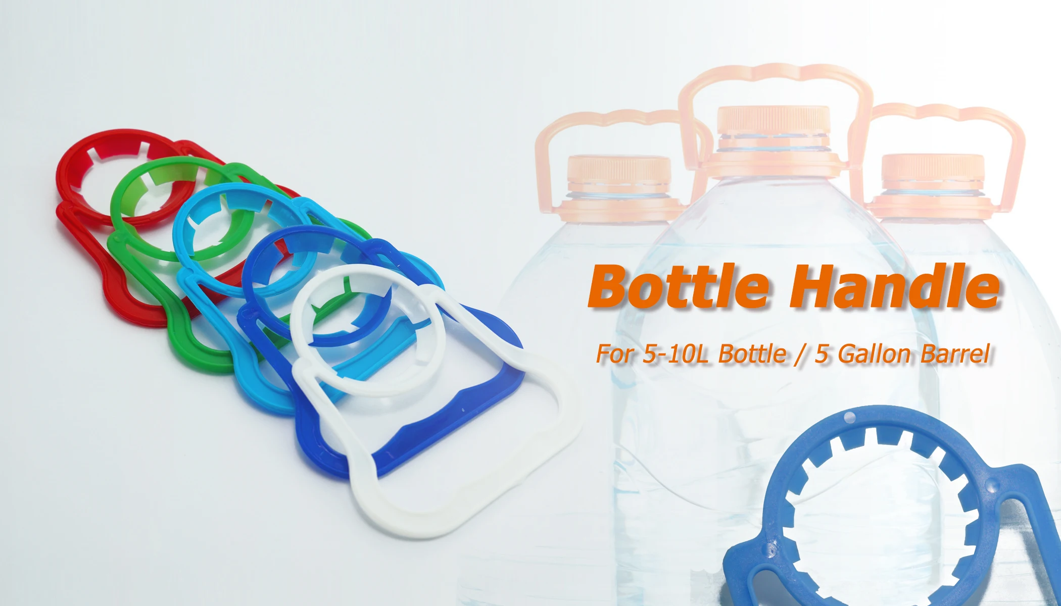 Eco-Friendly Options Recycled Plastic or Bamboo Bottle Handles Sustainable Packaging Upgrade Heavy-Lift Handles factory