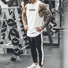 Vest New Style Sweat Absorbent Sleeveless Workout Running Gym Vest Mens Tank Top