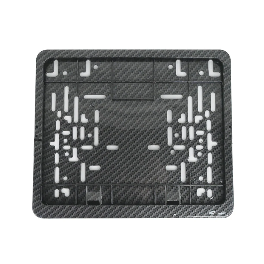 Kenya Size Standard Plastic Black Number Plate Holder Universal License Plate Frame manufacture