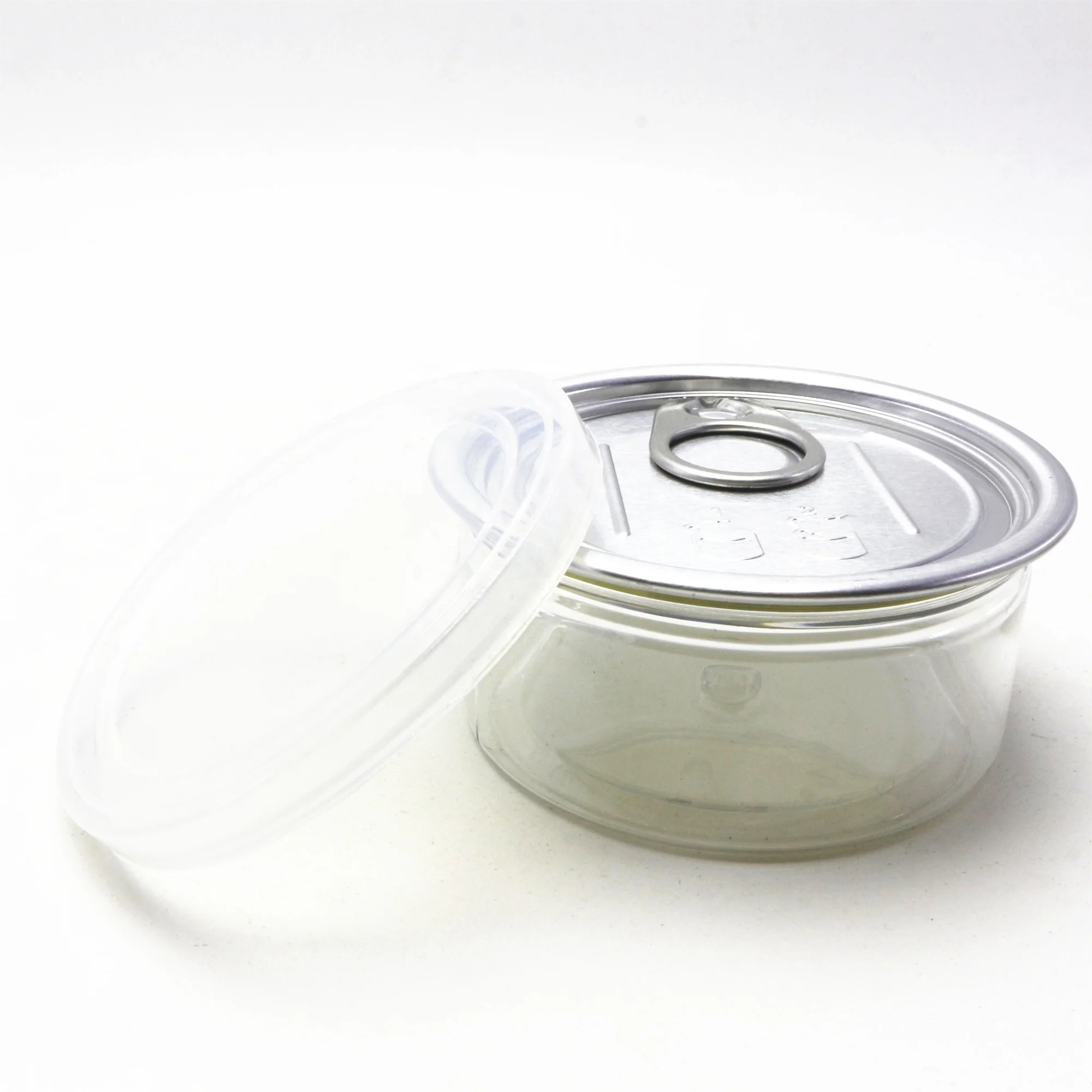 Pet Cans For Sale 100ml With Silver Aluminum Caps And Plastic Lids Tc 125k Buy Pet Cans For Sale 100ml 100ml With Silver Aluminum Caps Pet Clear Jars With Plastic Lids Product On Alibaba Com