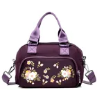 New Bag Messenger New Designer Canvas Print Bag Messenger Bag With Leather Handle