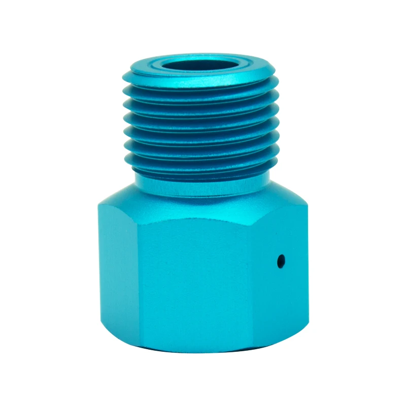 CO2 Adapter Blue Paintball Fittings CGA320 to G1/2 Male For Air Tank Adapter 