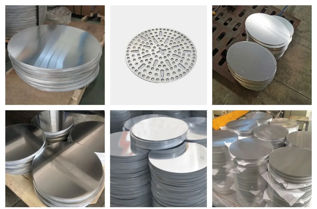 Aluminum Circle Sheet Aluminum Circle Disc Sheet Aluminum Metal Cutting