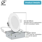 Ultra Thin Panel Light Etl 9W 750lm Dimmable Air Tight Ultra Thin LED Panel Light ETL
