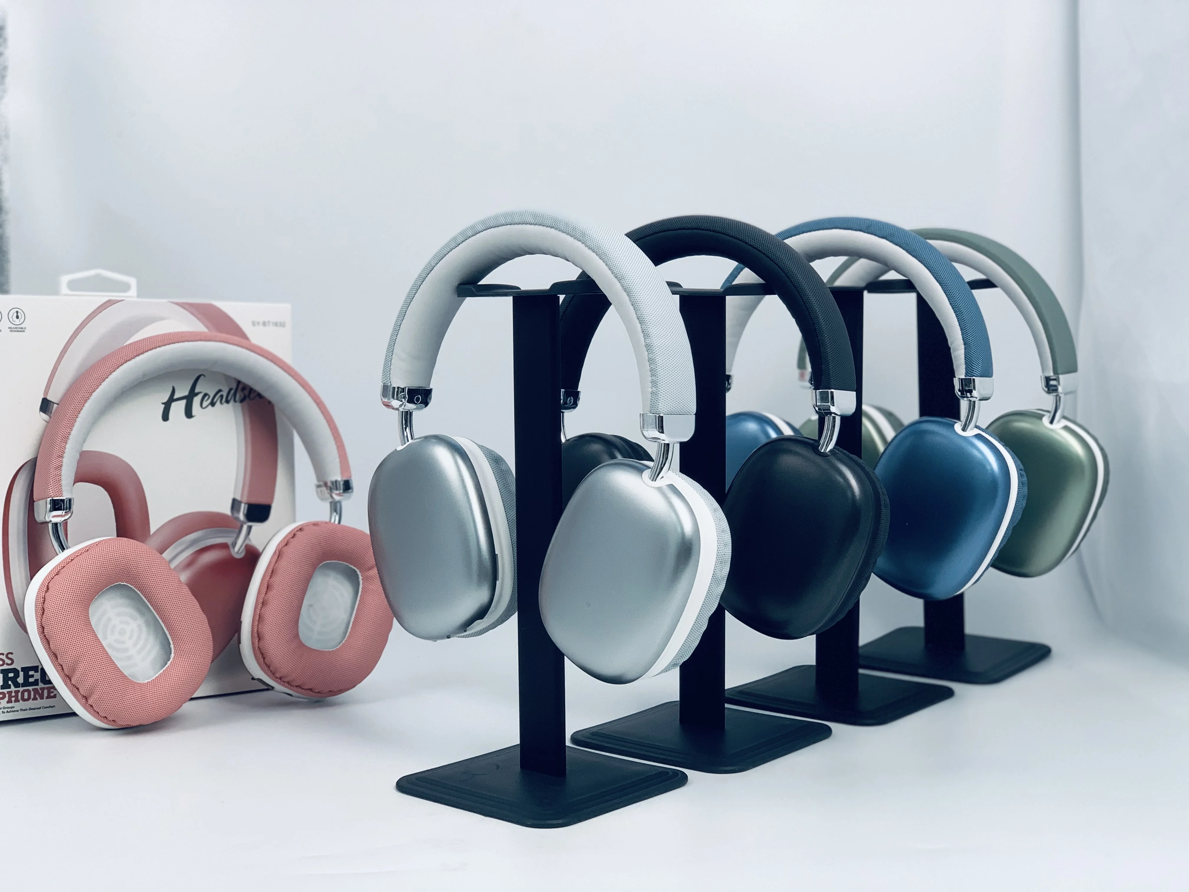 SY-BT1632 Wireless Over Ear Headphones - Bluetooth 5.3, Voice Control ...