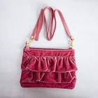 Bags Evening Little Girls Purses Adjustable Strap Velvet Handbag Clutch Bags Women Evening Luxury Handbag