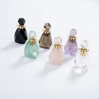 Pendant Factory Directly Sell AAA Grade Natural Mini Precious Stone Perfume Bottle Pendant For Unisex