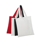 Canvas Bag Canvas Customized Logo Foldable Reusable Black Shop Women Canvas Tote Bag Customiz Canvas Bag