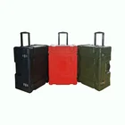 New Arrival Latest Design Military Army Green Trolley Tool Empty Suitcase