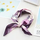 Scarf Scarf Designer Scarf Spring/Summer 2021 New Digital Custom Printed Scarves Silk Satin Square Scarf