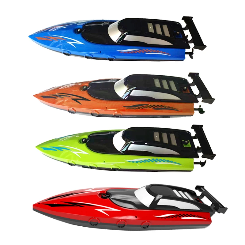 Two oars 2.4G 1:36 water games equipment remote control car boat high speed toys