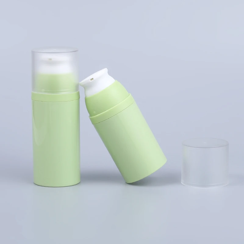 110 ml airless bottle plastic bottle for cosmetic