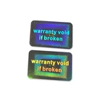Label Number Warranty Label High Quality OEM China Antifake Label Sticker With Coded Number