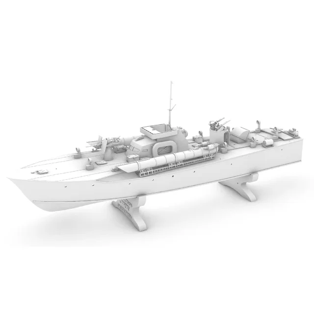 3D Printed kit 1/20 HMS MTB 234 Motor Torpedo Boat RC kits