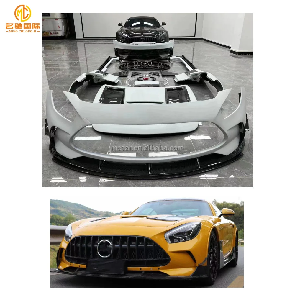 Black Series Body Kit Car Bumper For Mercedes Benz Amg Gt Amg Gtr Amg