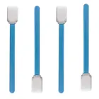 Cotton Cleanroom Cotton Swab 125mm Flat Rectangular Dacron Head Cleanroom Polyester Cotton Swab