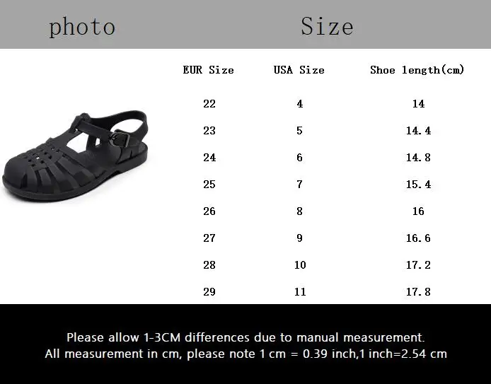 Hot Selling Summer Kids Girl Sandals Soft Anti-Slip Princess Shoes Beach Jelly Shoes Footwear Kids Sandals