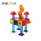 Toy Magnetic Educational Toy Magnetic Tiles Marble Run Set Magnetic Blocks Marble Run Play Set STEM Learning Marble Run Toy
