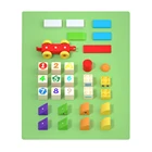 Educational Alilo High Quality Abs Plastic Building Blocks Educational Toys Children