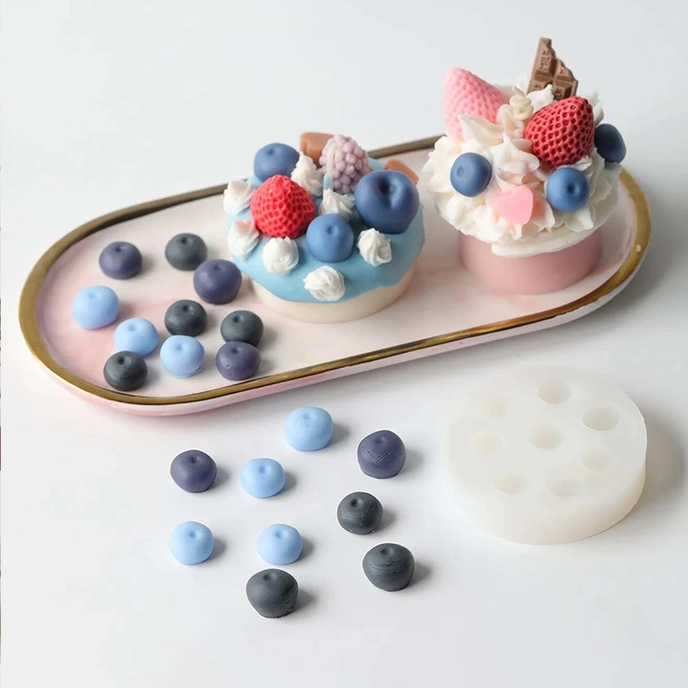 thumbnail interactive-video image 1 of Chocolate Chip Cookie Silicone Mold - Realistic Cookie Wax Melt, Soap, Resin Mold For Crafting, Oven Safe 1 of 1