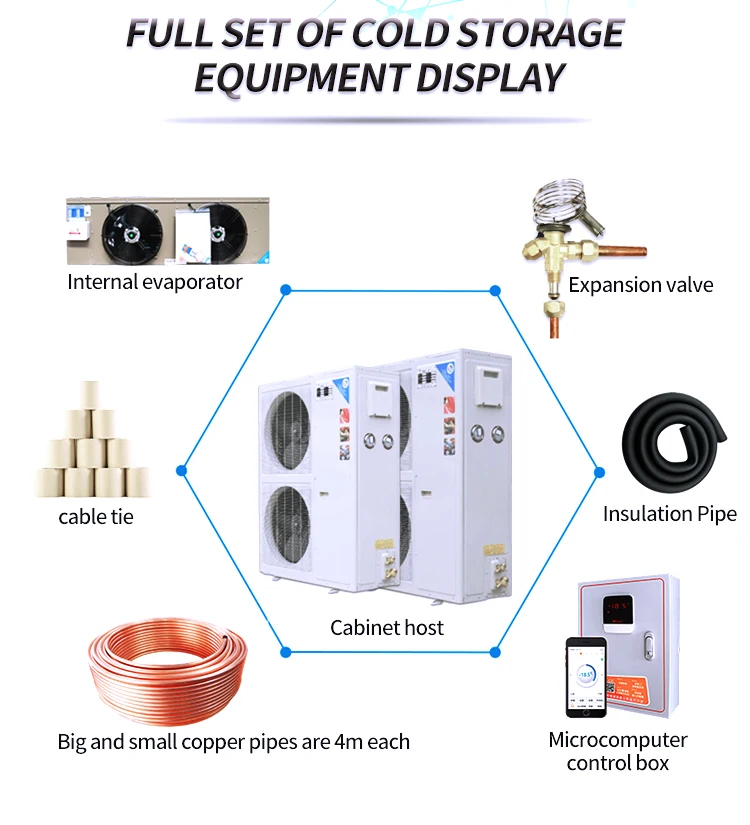 Monoblock Refrigeration Unit Cold Storage Chiller Cold Room Chiller